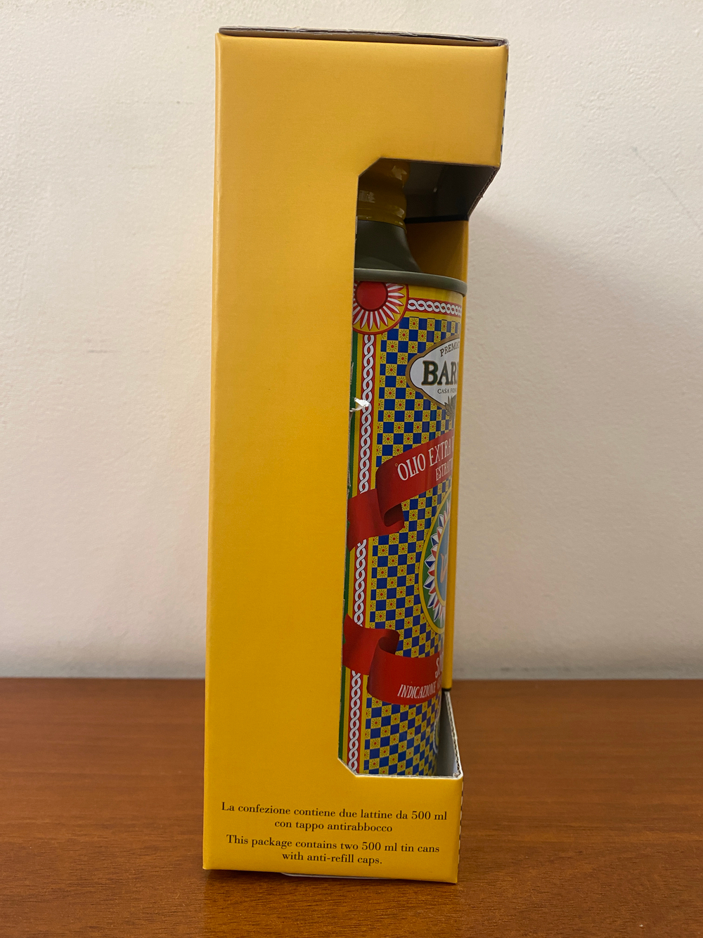 НАБОР ОЛИВКОВЫХ МАСЕЛ BARBERA 2*0,5 л, Италия