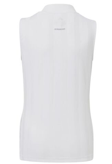 Футболка для девочки теннисная Adidas Q3 Match Tank - белый
