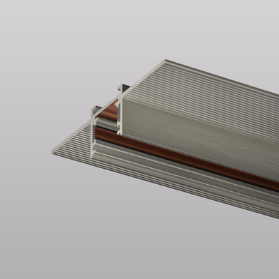 Трек SHINE HIDE для ГКЛ 12,5мм, 2м, 48В DC, IP20, цвет темный никель, алюминий