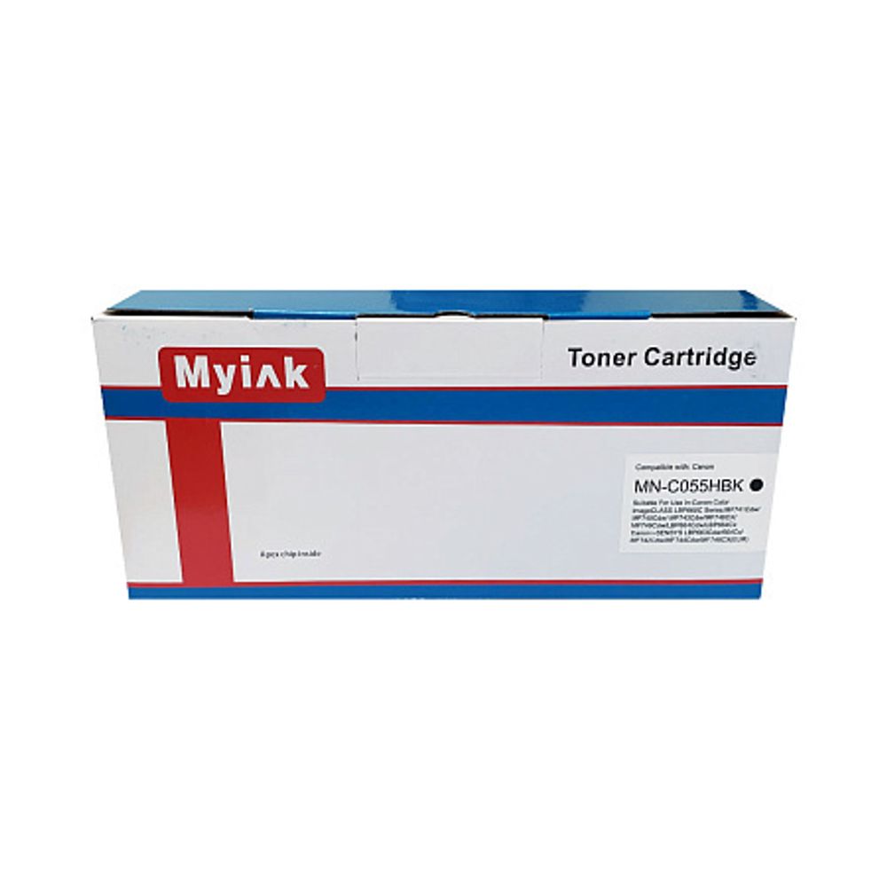 Картридж MyInk, аналог CANON 055H для LBP-663/664/MF746/742/744 черный (7,6)
