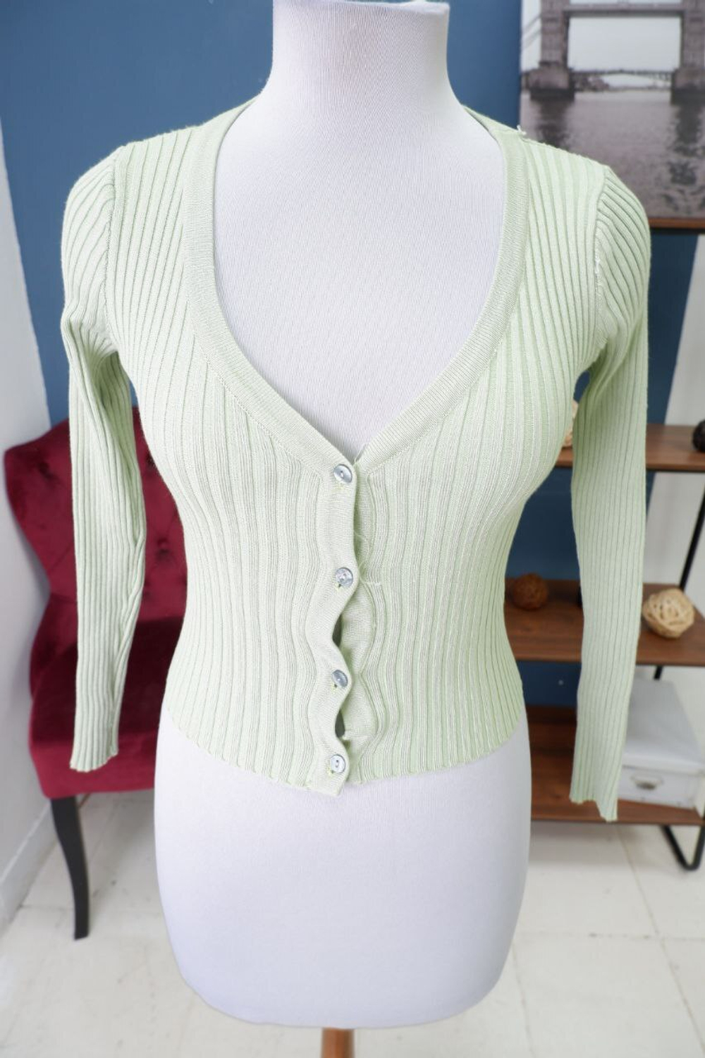 Кардиган короткий 44 размер