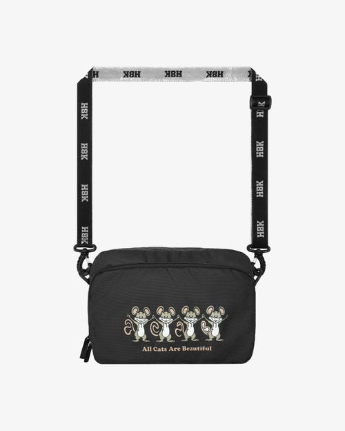 Сумка Hook Шолдербег Грандма Мышки черная