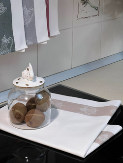 Набор кухонных полотенец 4шт Milano чайники