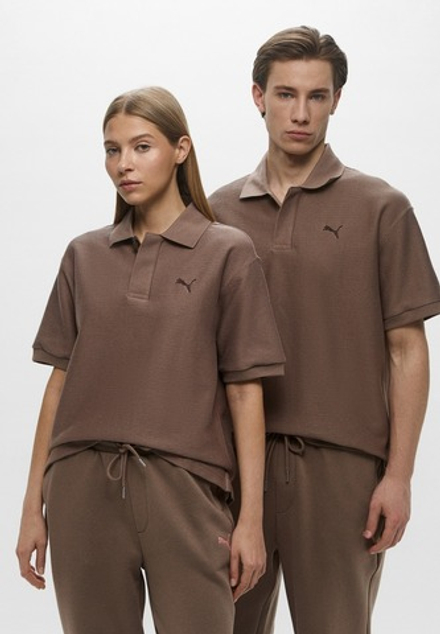 Поло мужское PUMA PREMIUM ESS Relaxed Jacquard Polo