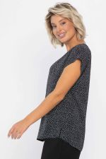 Блуза Милена (черная) Б14303-8М LT Collection