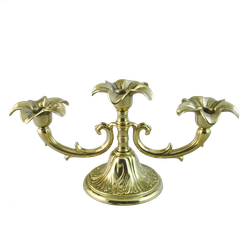 Alberti Livio Канделябр Цветок на 3 свечи