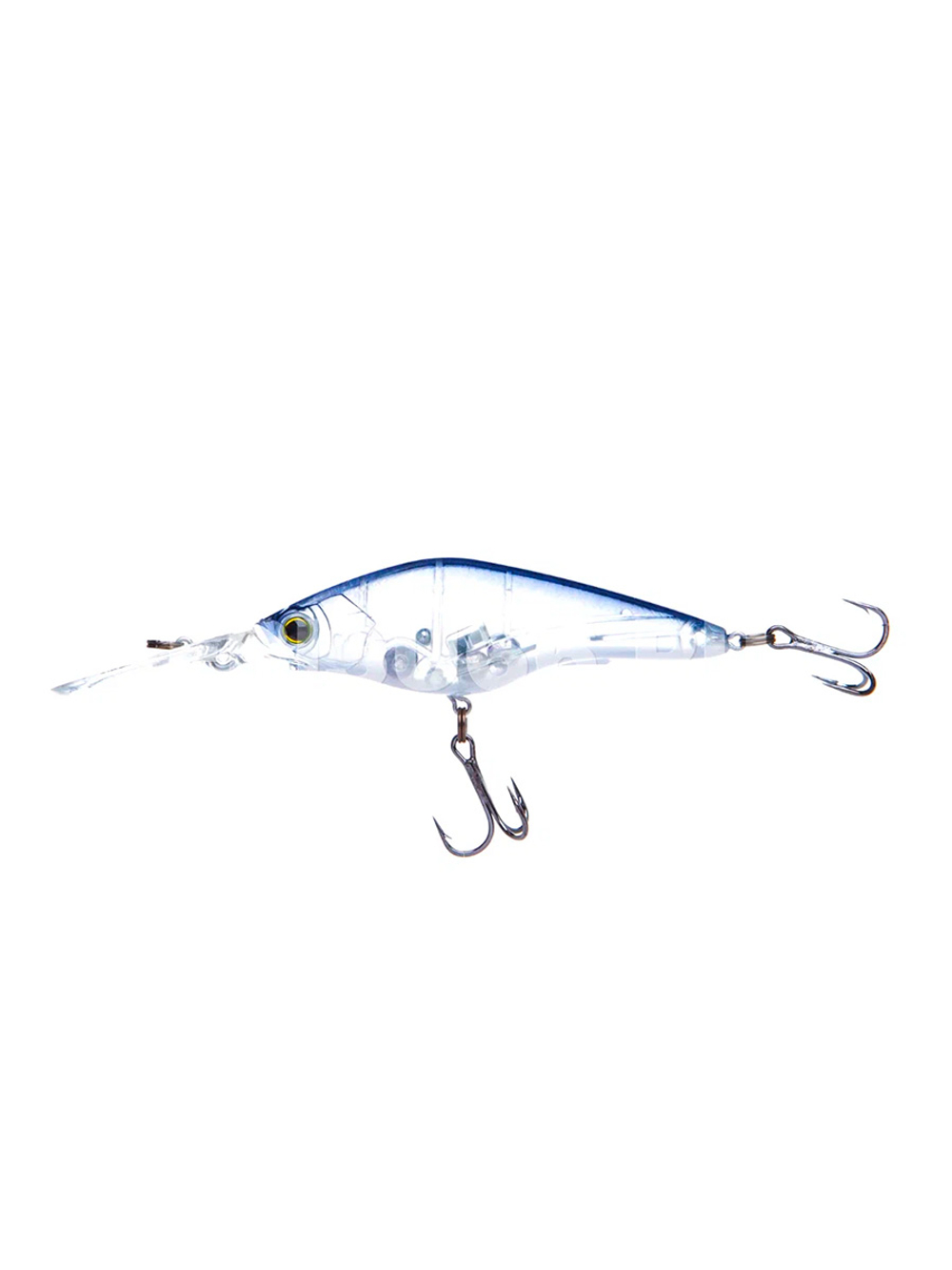 Воблер для рыбалки Duel Hardcore Shad SR (Shallow Runner) 60SF R1382-GHPB, 60 мм, 6 г, медленно всплывающий, шэд