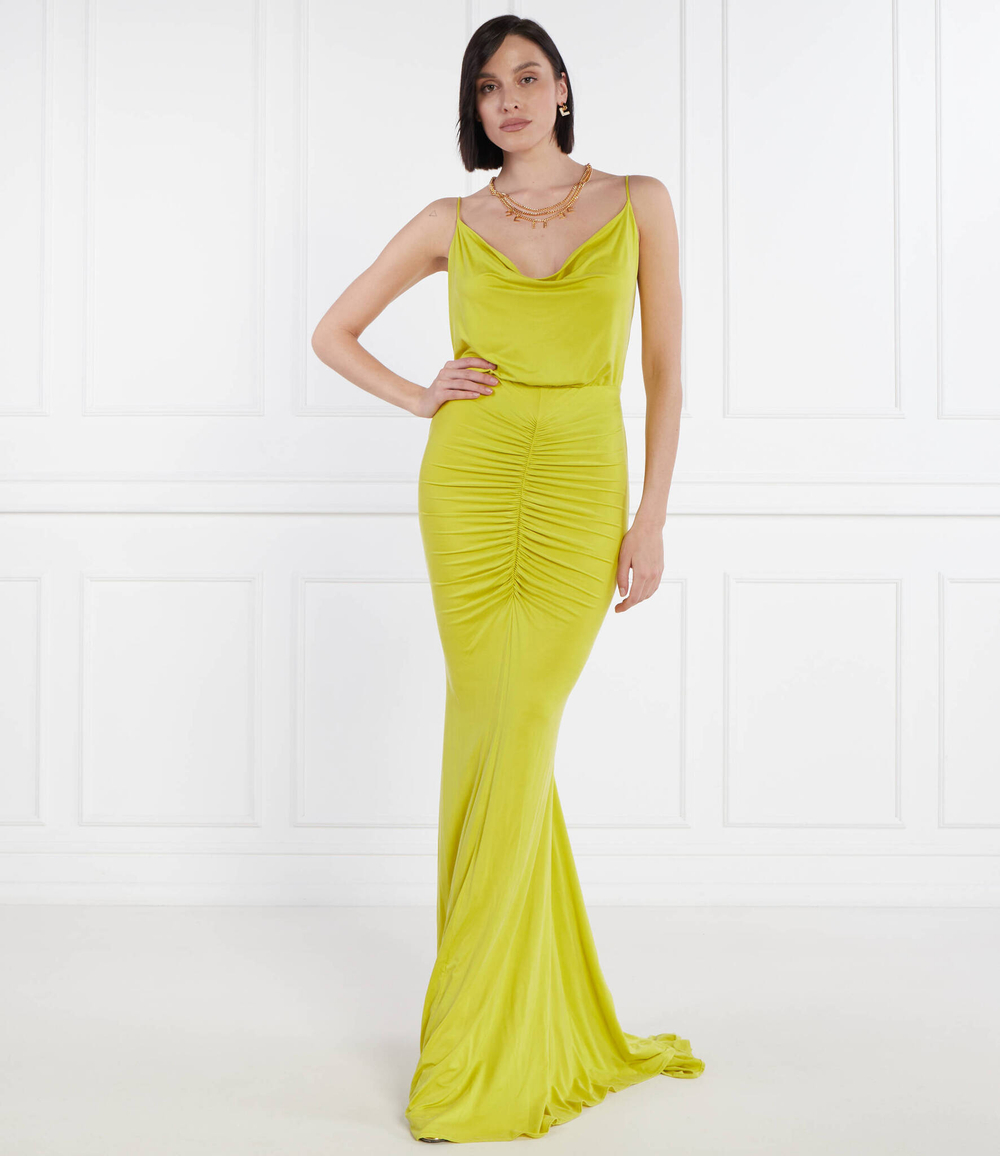 Платье Elisabetta Franchi - лимонный(AB62842E2)