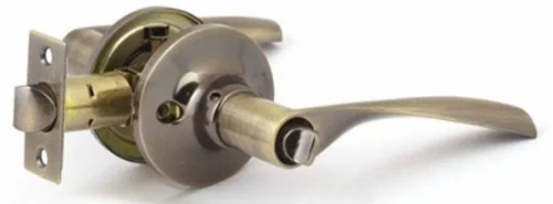 Ручка-защелка Аверс 8023-03 бронза фиксатор