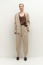 Жакет без воротника