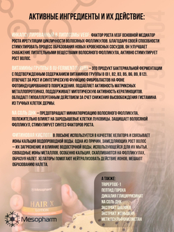 Mesopharm Professional Лосьон-активатор для роста волос Hair X: Lotion от Мезофарм (60 мл x 2 шт)