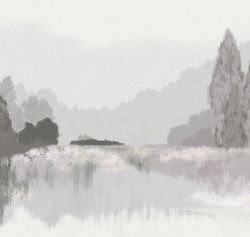 Пейзаж 2 Амурский лес панно