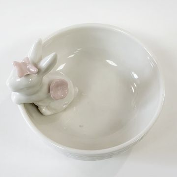 Конфетница "Лесные кролики", 13х13х10,7 см