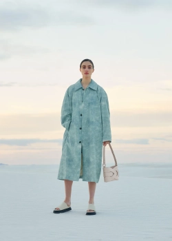 POLENE СУМКА NODDE, ЦВЕТ МЕЛА