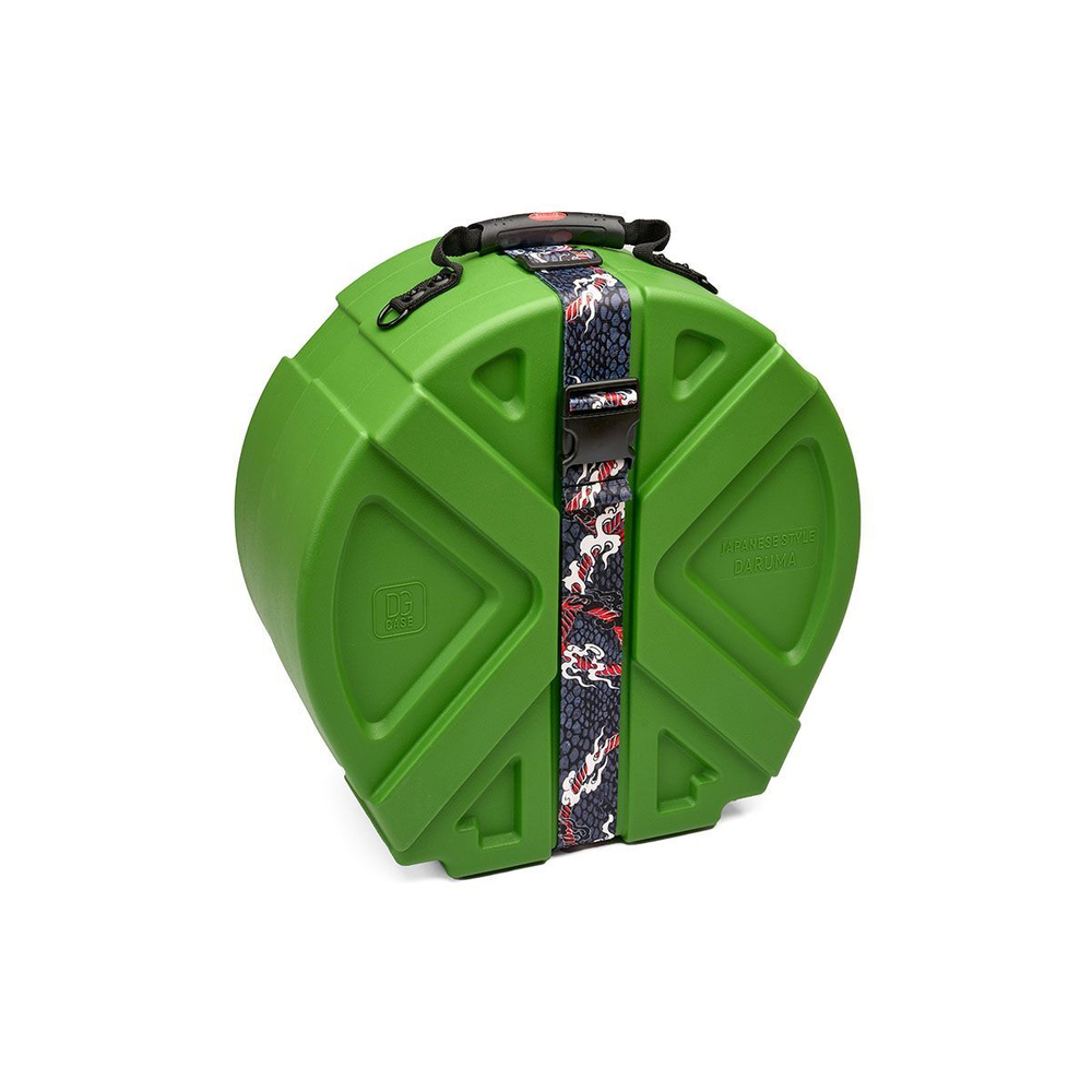 Ударопрочный кейс для малого барабана - Зеленый DGCASE DARUMA 14