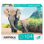 Пазл 104эл. "Африка" (Dream Makers)