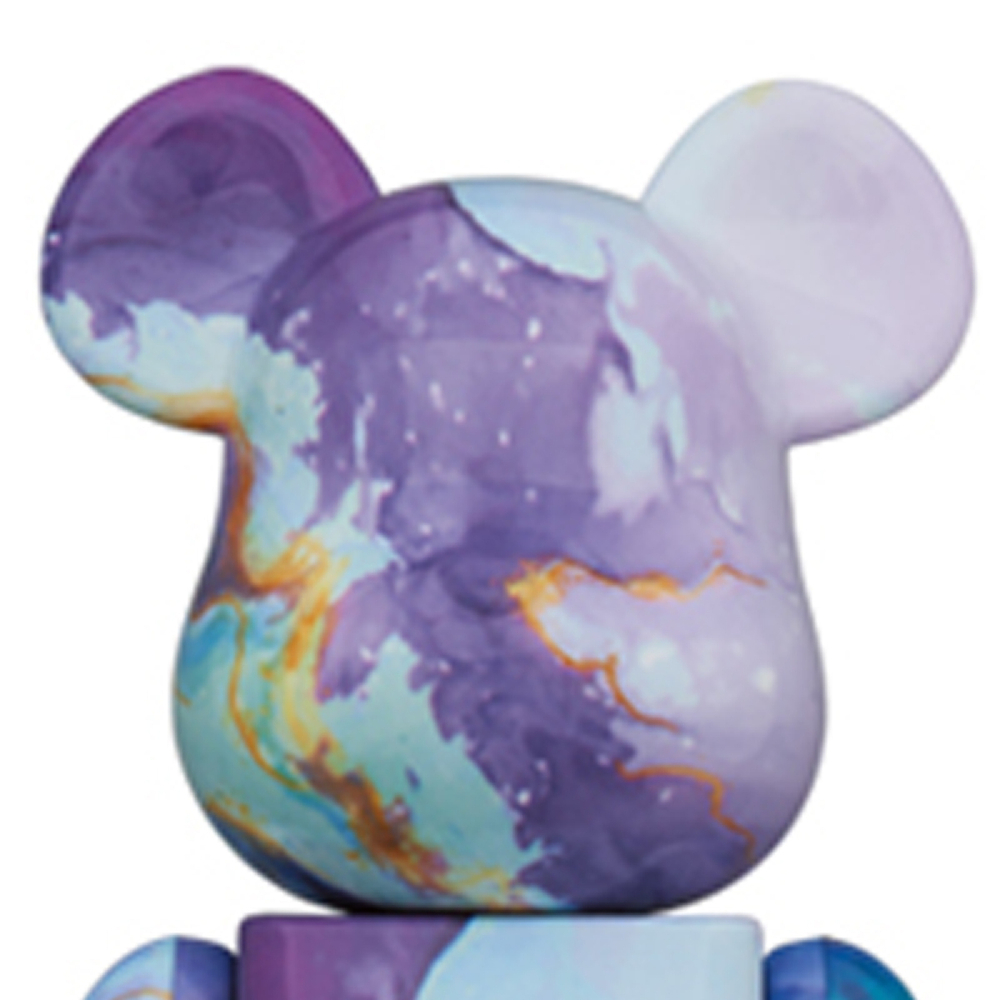 Дизайнерские игрушки BE@RBRICK 400% marble 28cm, 4530956592930