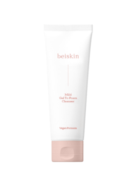 Beiskin Мягкий очищающий гель-трансформер 2в1 Mild Gel To Foam Cleanser 50 мл