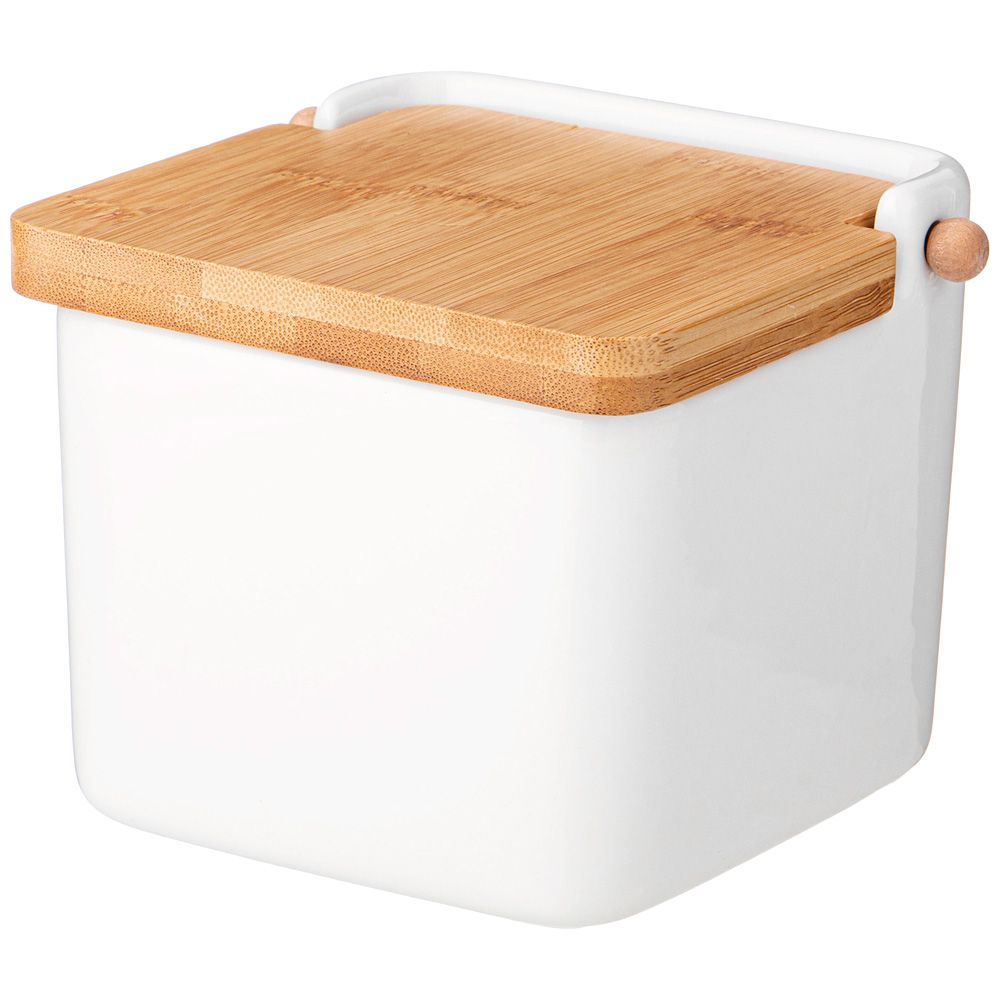 БАНКА LEFARD "NATIVE" С ДЕР. КРЫШКОЙ 11,5*11,5*11 CM (КОР=12ШТ.)