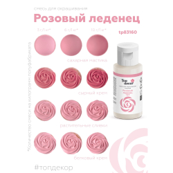Пищевой краситель гелевый "Розовый леденец"