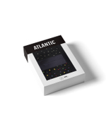 Мужские трусы шорты Atlantic, набор из 3 шт., хлопок, черные + графитовые, 3MH-054