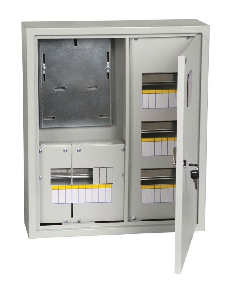 Корпус металлический ЩУРн-3/30 (540х490х165мм) IP31 TITAN IEK