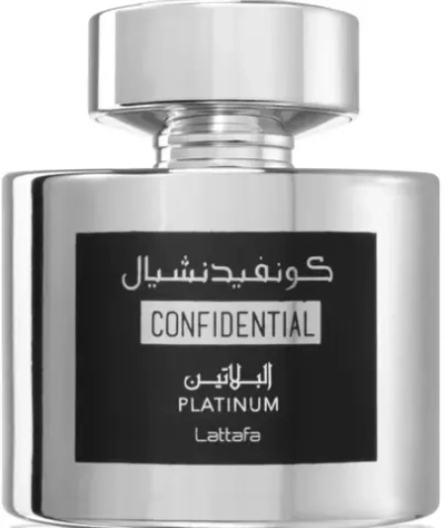 LATTAFA CONFIDENTIAL PLATINUM MAN EDP 100 ML