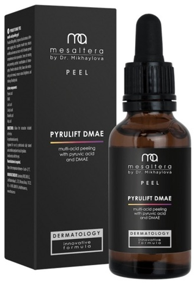 MESALTERA BY DR. MIKHAYLOVA PYRULIFT DMAE PEEL / Мультикислотный пилинг с эффектом лифтинга pH 2,0 / 30 мл