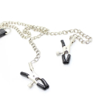 Зажимы на соски Notabu BDSM с ремешком и кольцом