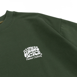 Лонгслив HAIDED ENDLESS CYCLE Olive