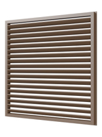 Экран радиаторный ПР фланец 600х600 пластик Oak ERA