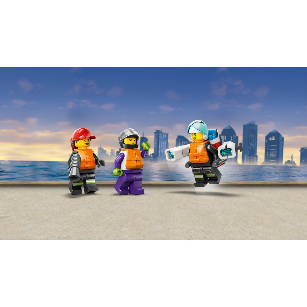 LEGO City — Пожарная лодка 60373