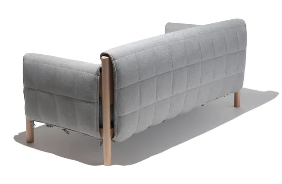 Двухместный диван Hild серый