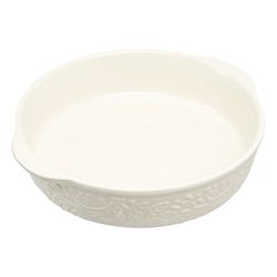Блюдо для запекания Birds of Paradise, Ø33 см, кремовое