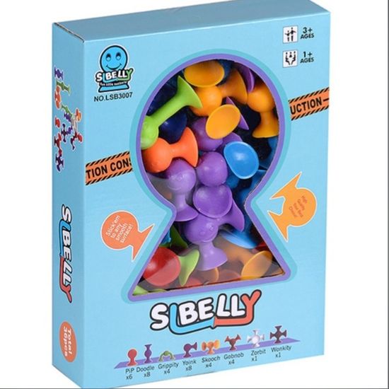 Настольная игра Игрушка-конструктор Прилипала 36 деталей