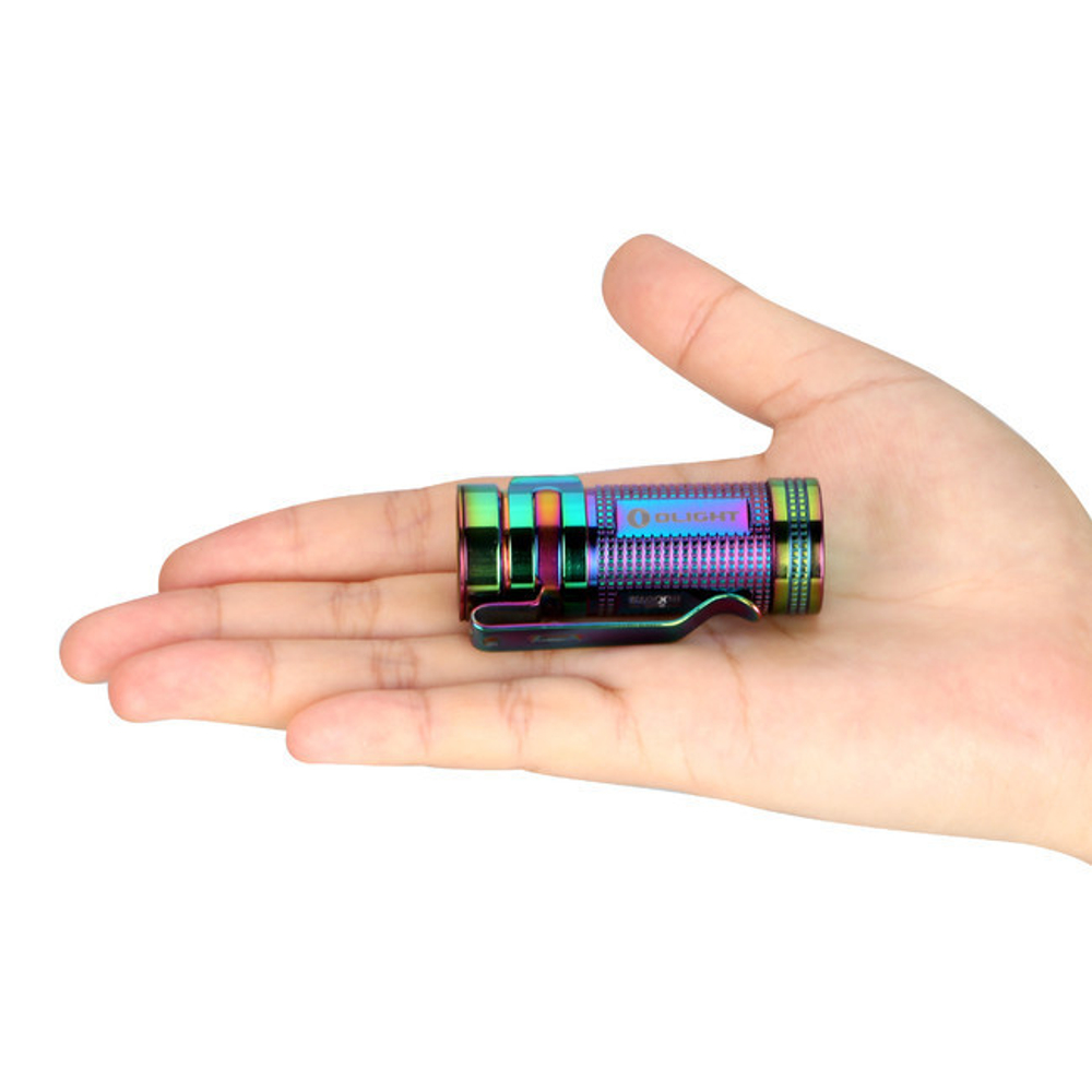 Фонарь светодиодный Olight S Mini Ti Rainbow PVD Титан