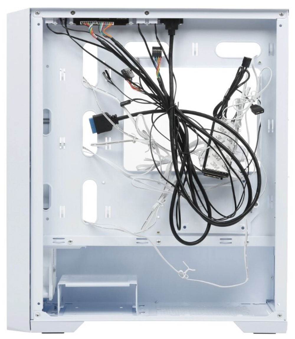 Корпус mATX Powercase ByteFlow Micro White LE