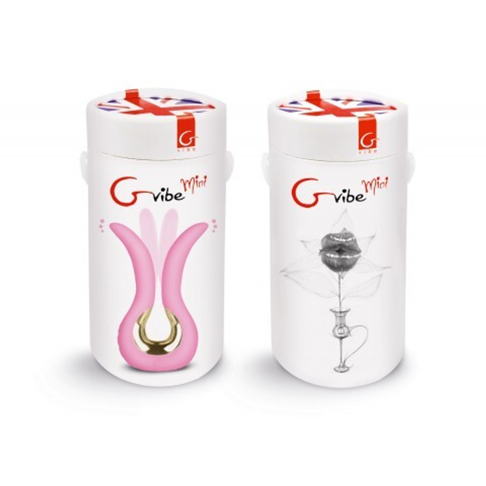 Инновационный вибратор Gvibe Mini (ex. Fun Toys), 10,5 см Розовый