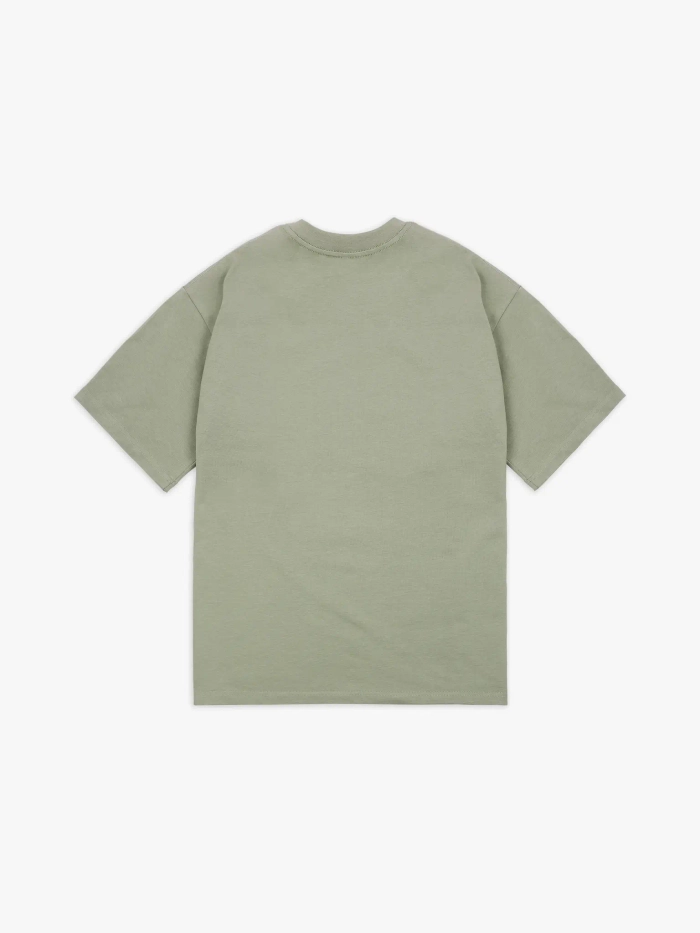 Футболка оверсайз (болотный) 230 г