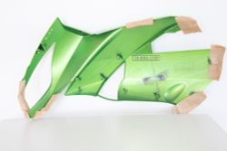 55028-0235-15P. COWLING,UPP,RH,C.L.GREEN. Kawasaki EX650, Ninja650