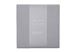 Постельное белье 1.5 спальное Garda Decor Тропики золото/серое