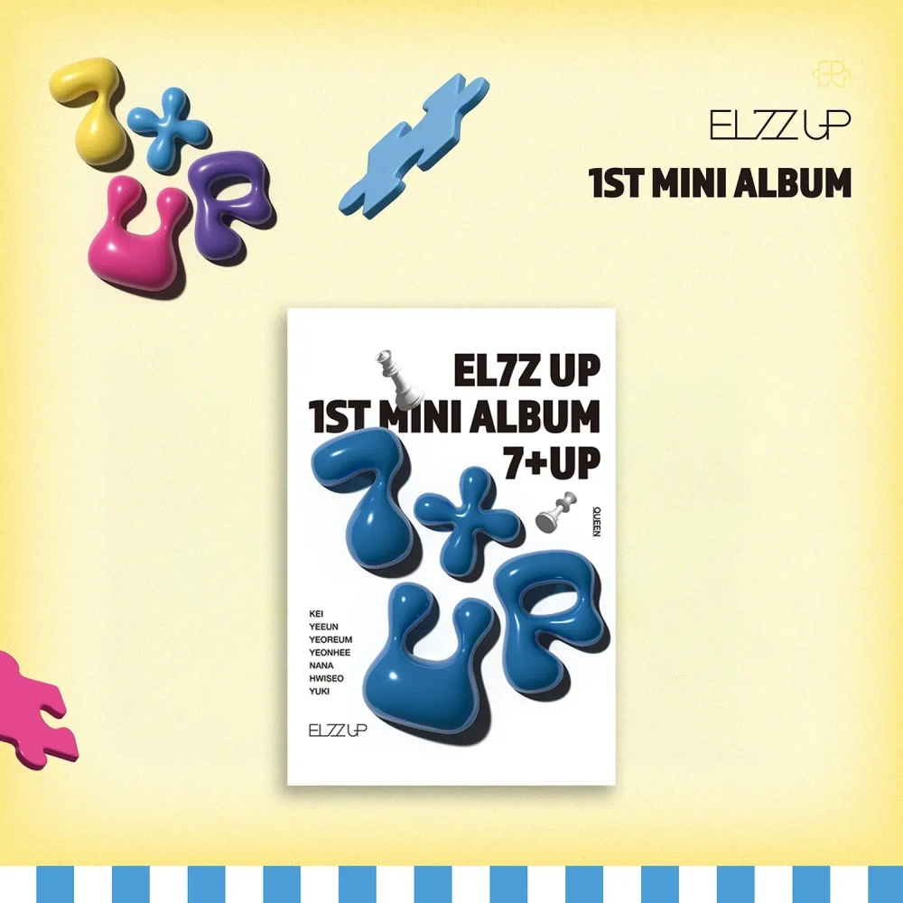 Альбом EL7Z U+P - 1st Mini Album 7+UP (PLVE ver.)