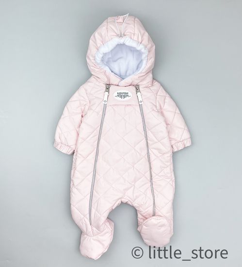Комбинезон демисезонный "Коди" Нежно-розовый