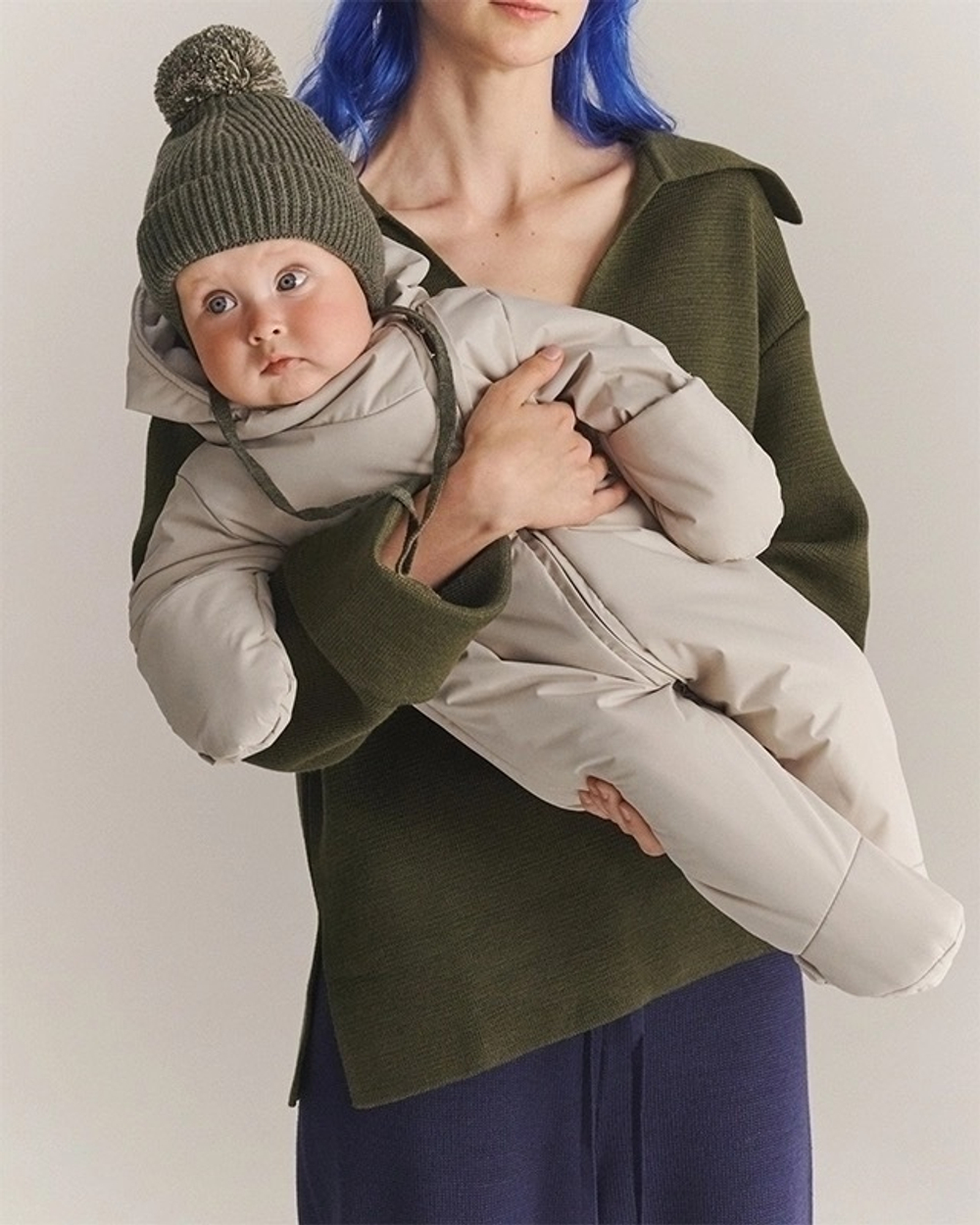 Зимний комбинезон Loomknits, Бежевый