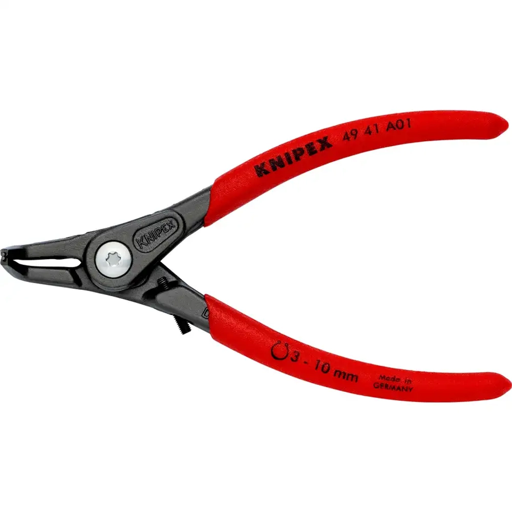 Прецизионные щипцы для стопорных колец черненая 130 мм Knipex 49 41 A01