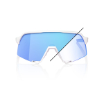 Спортивные очки 100% S3 LE Bastille - Pearl White Glitter - Blue Mirror Photochromic Lens