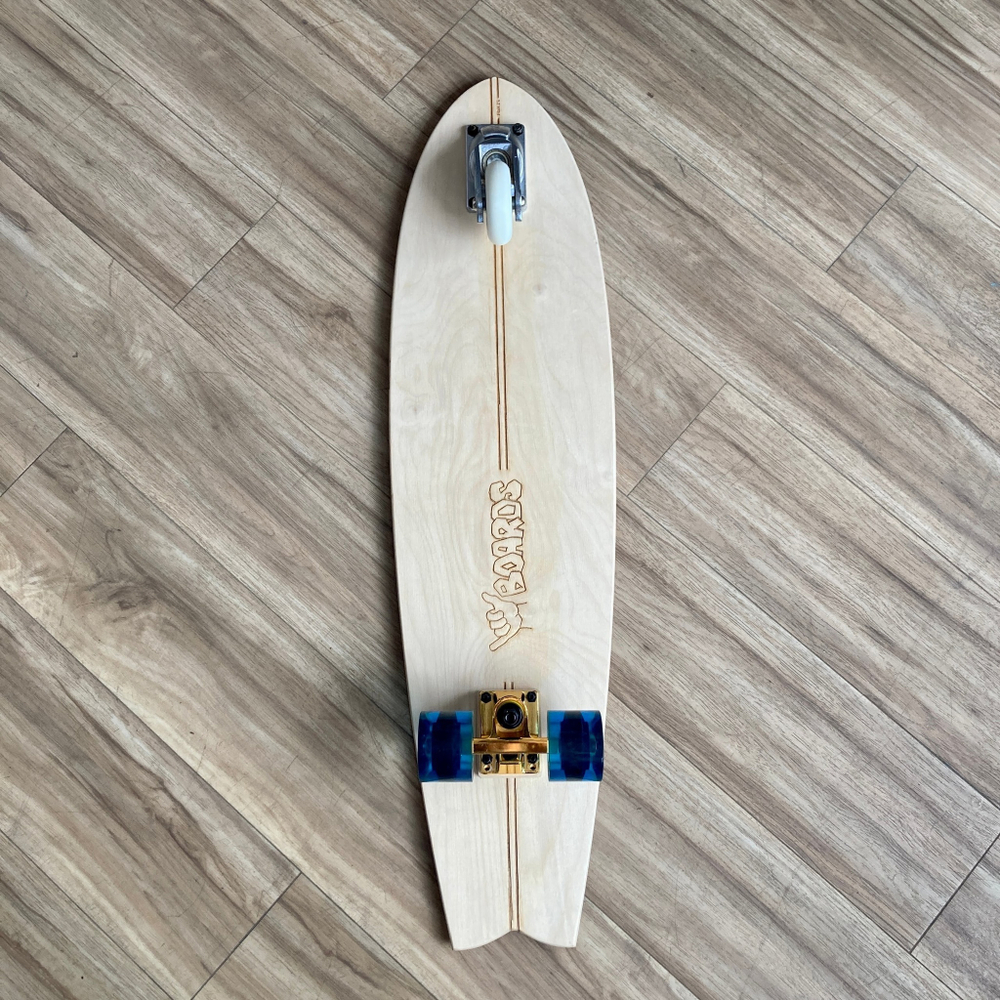 Серф скейт Shaka boards Surf Skate FISH 2'8