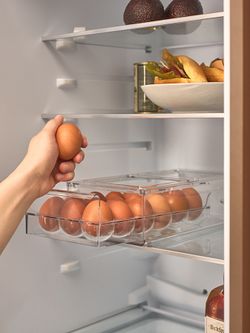 Органайзер для хранения яиц выдвижной Keep In, 18 ячеек