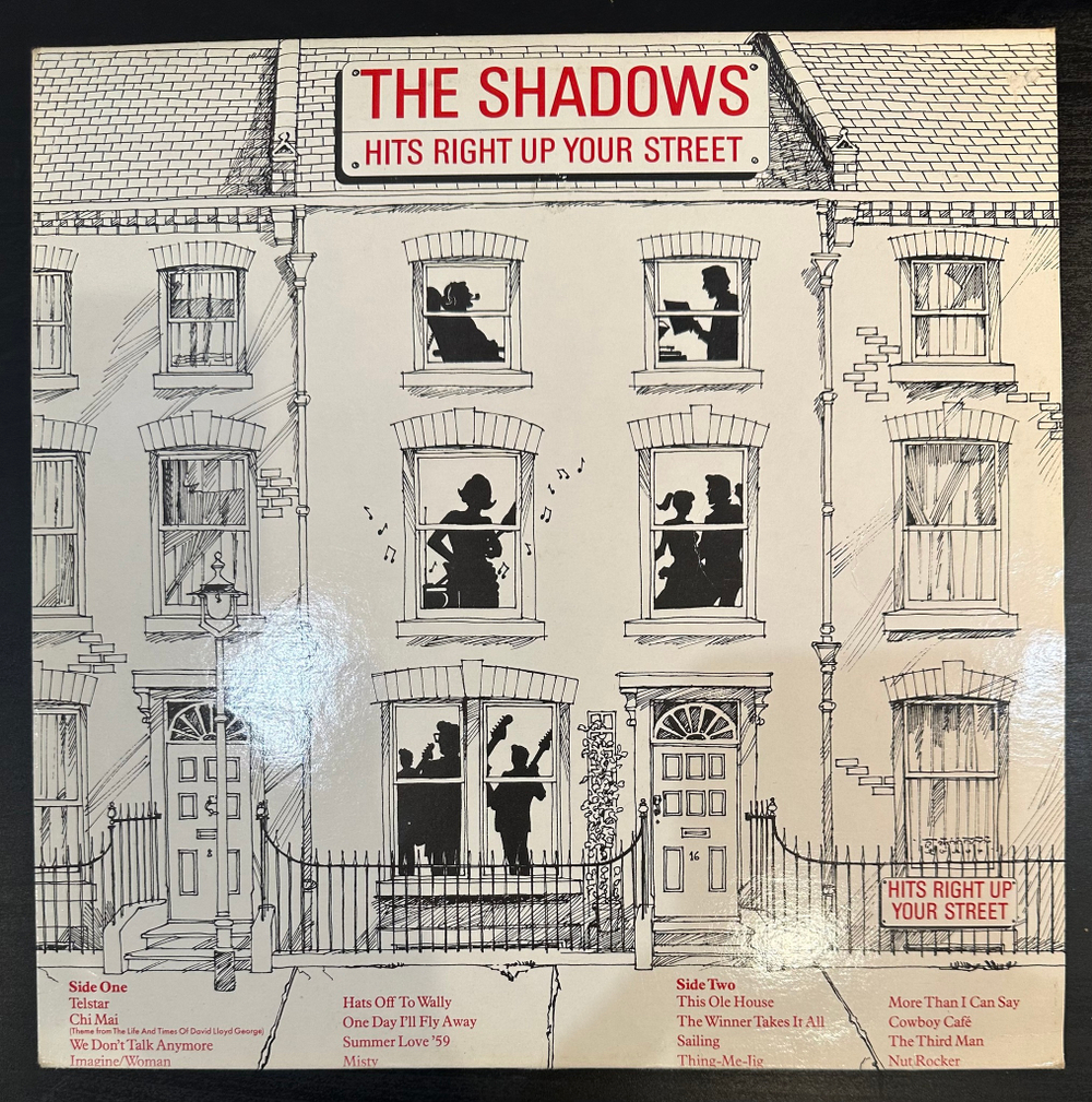 The Shadows- Hits Right Up Your Street (Скандинавия 1981г.)