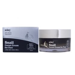 Kims Snail Corset Cream for Face Улиточный крем для лица, 50 мл